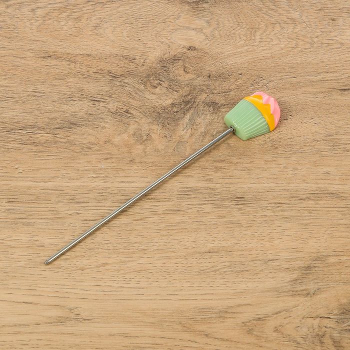 Щуп кондитерский для проверки готовности выпечки "Кексик" 17 см