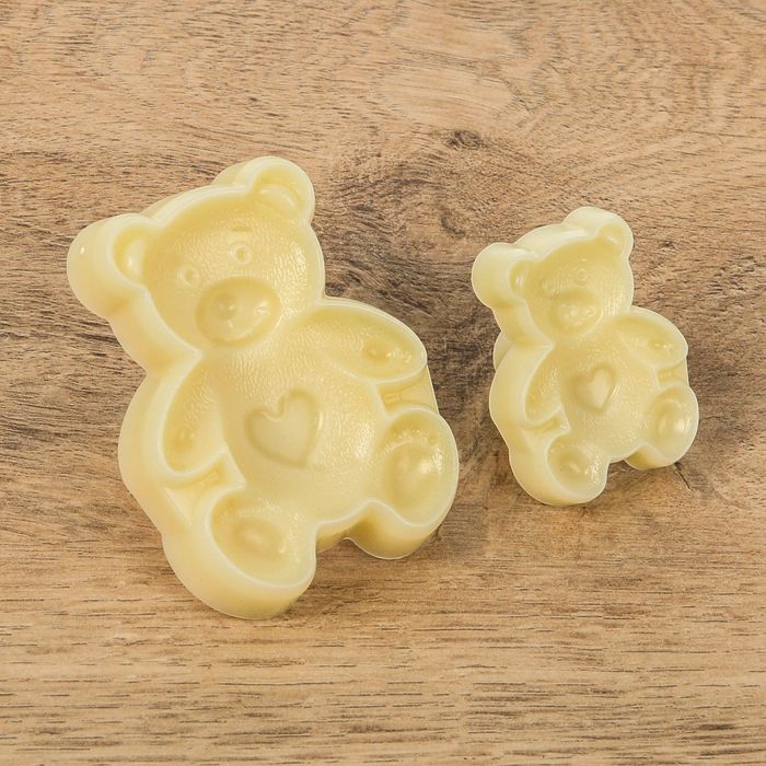 Набор выемок кондитерских 6х5/4х3 см "Медвежата", 2 шт