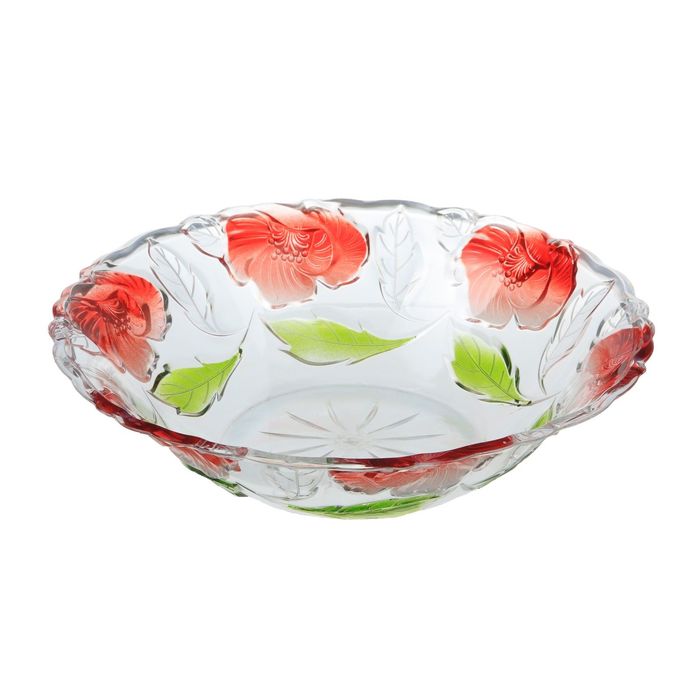 Салатник "Розалий" 26,5х26,5х6 см, цвета МИКС