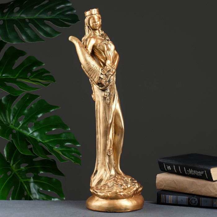 Фигура "Фортуна" большая, бронза 50 × 16 × 20 см