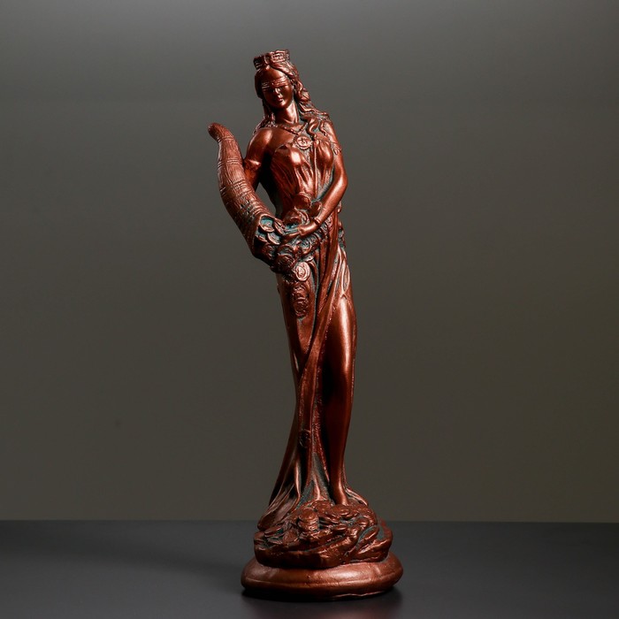 Фигура "Фортуна" большая, медь 58 × 17 × 12 см