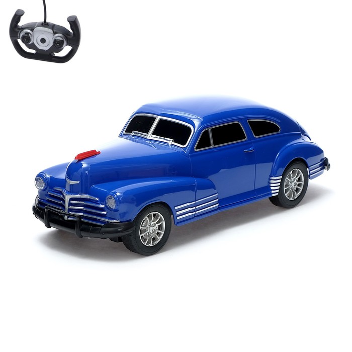 Машина радиоуправляемая "Победа", работает от аккумулятора, световые эффекты