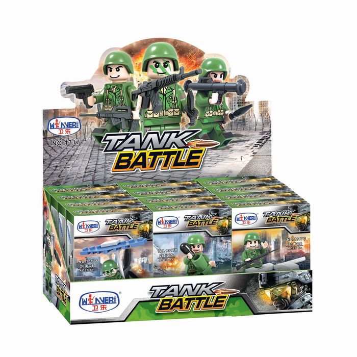 Конструктор «Боевой отряд», МИКС