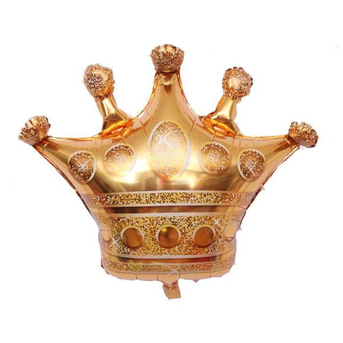 Шар фольгированный 41" Корона золотая