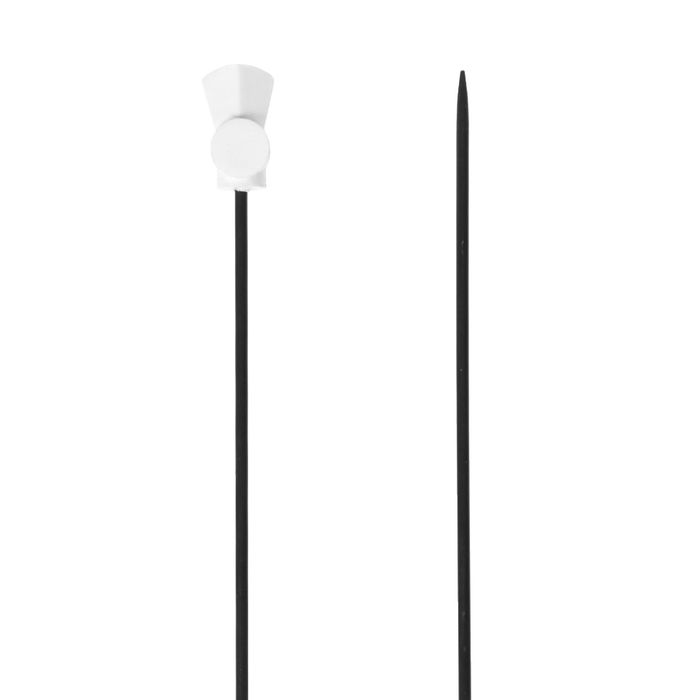 Спицы для вязания, прямые, оксидированные, d=1,8мм, 33см, 2шт