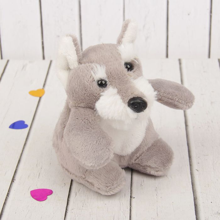Мягкая игрушка "Лайка", мохнатая мордочка