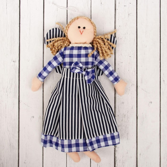 Кукла интерьерная "Ангелочек" с бантиком на поясе, цвета МИКС