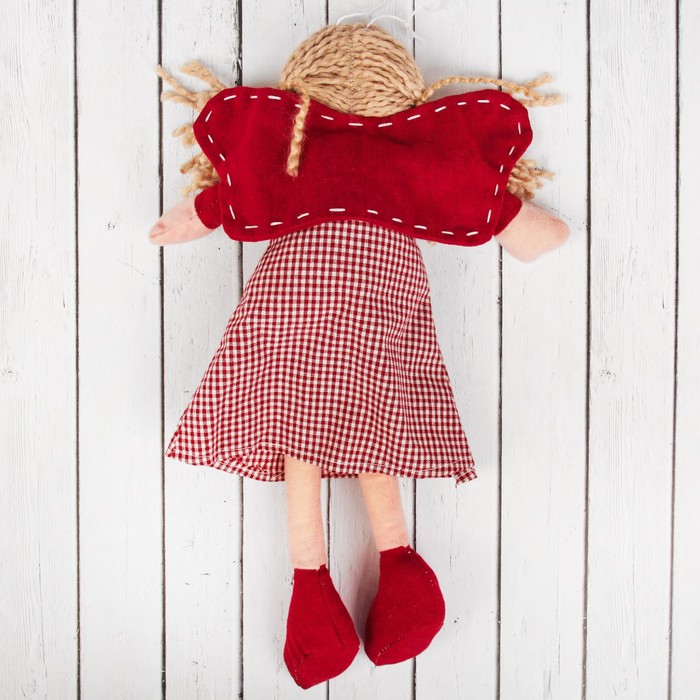 Кукла интерьерная "Ангел", сердечко, цвета МИКС