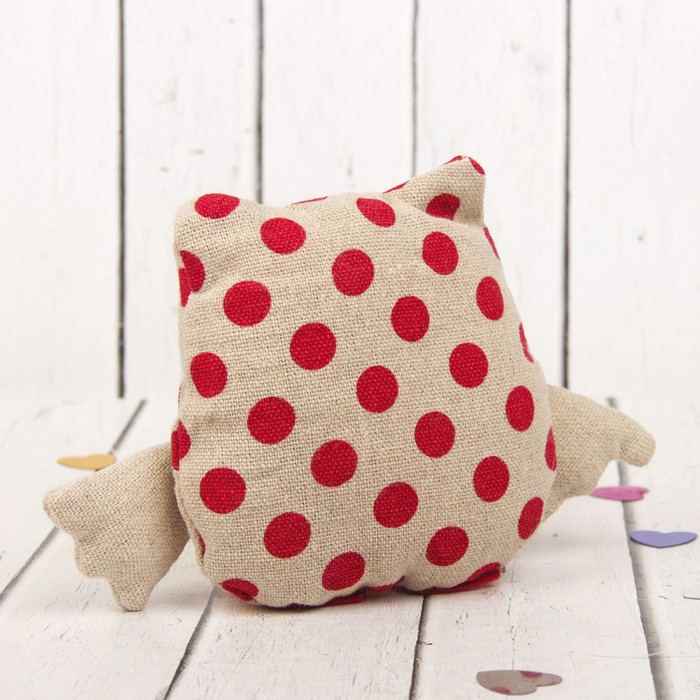 Мягкая игрушка-подвеска "Совушка" большие глазки, цвета МИКС