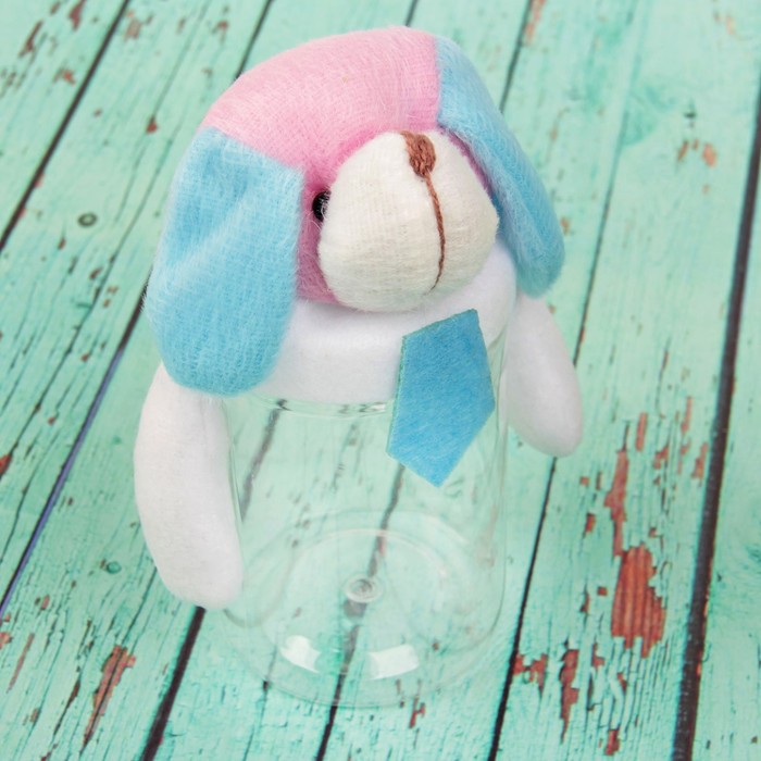 Конфетница "Собачка" в галстуке, 80 г