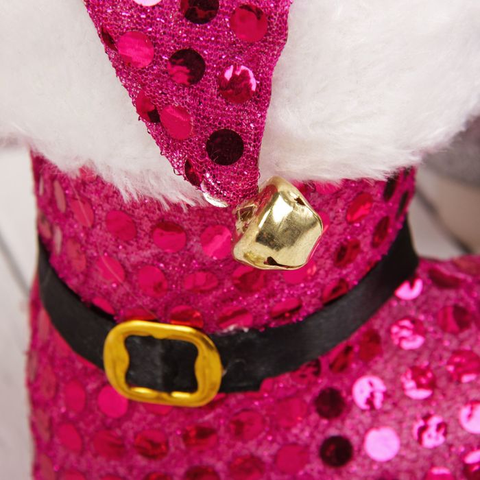 Подарочная упаковка "Сапожок" праздничный, цвета МИКС