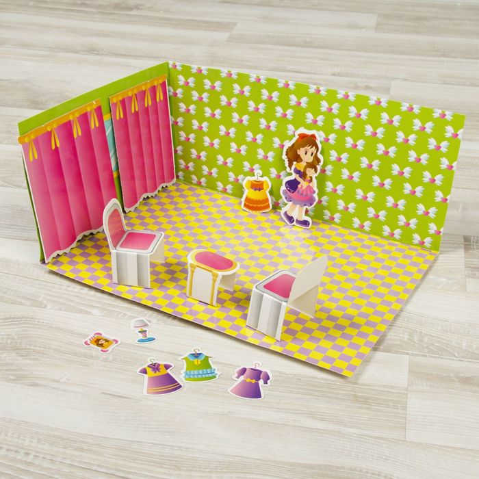 Набор для лепки "Комната принцессы" 7 баночек по 85 гр., аксес.