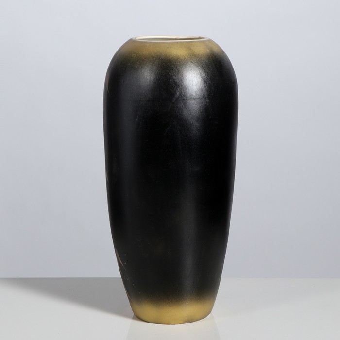 Ваза напольная форма "Аурика" шамот Бамбук темная