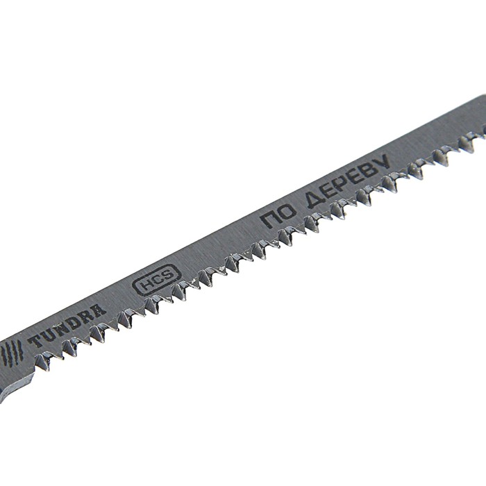 Полотна для электролобзика, TUNDRA basic, по дереву, 5 шт, HCS, 51 х 1,4 мм. T 101 AO