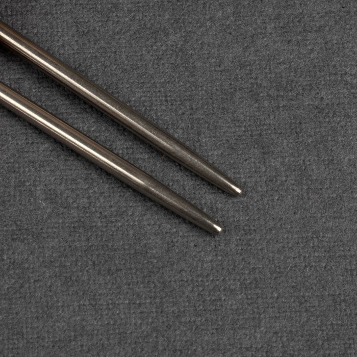 Спицы для вязания круговые, с иголкой, d=2,5мм, 10/40см