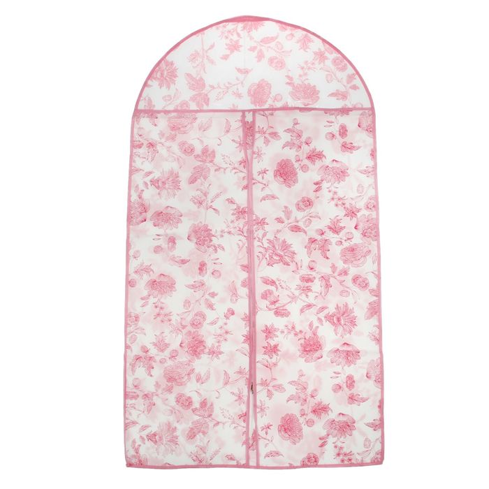 Чехол для одежды 60х137 см спанбонд "Флора", цвет МИКС