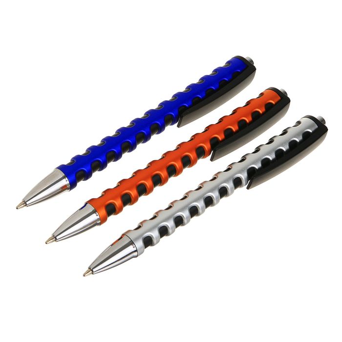 Ручка шариковая автоматическая Стиль корпус МИКС стержень синий CALLIGRATA