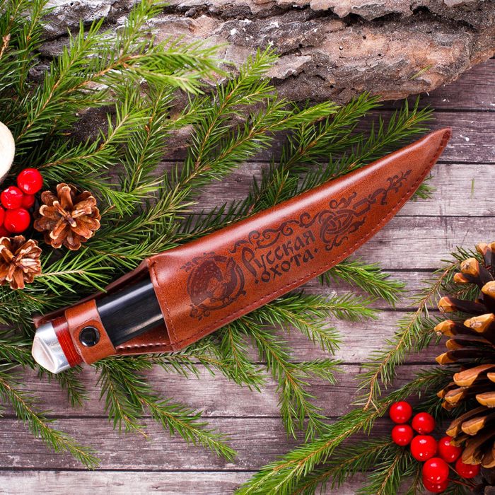 Сувенирный нож "Русская охота"