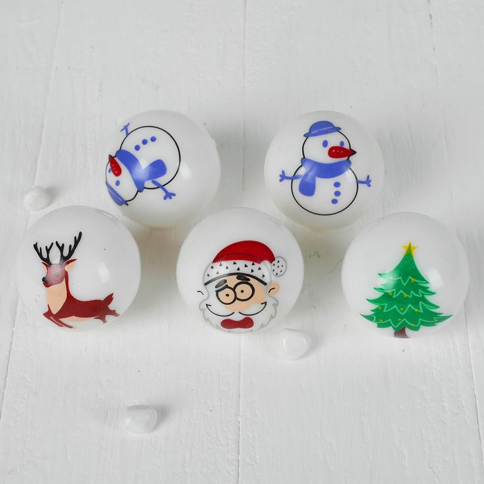 Мяч световой "Веселый праздник", виды МИКС