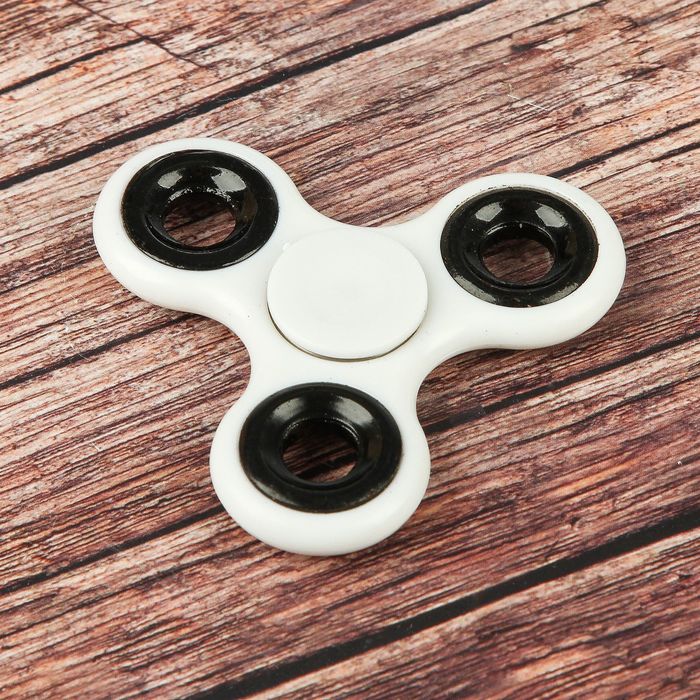 Спиннер "Ramp",белый7х7х1.5см