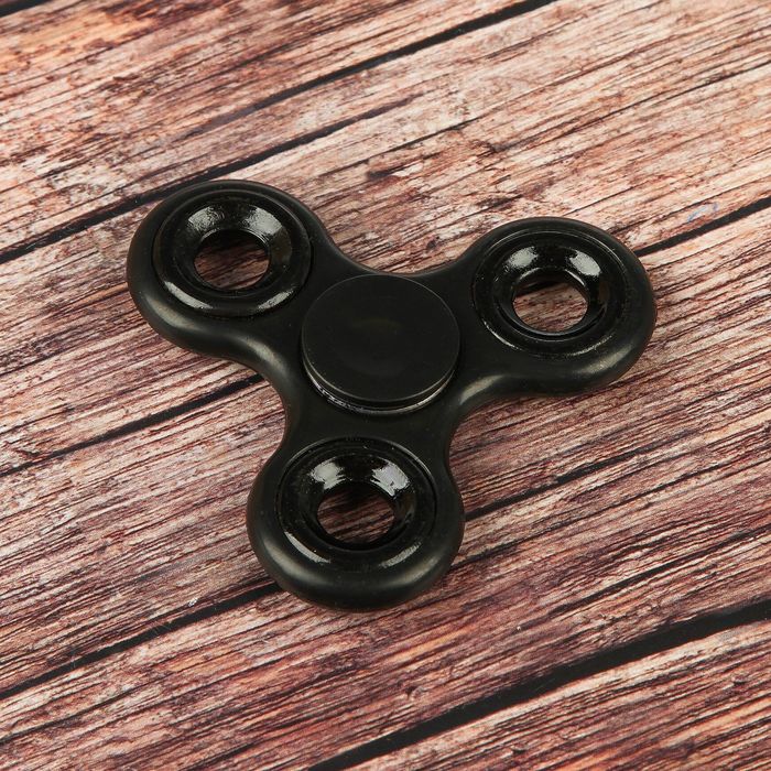 Спиннер "Ramp",черный7х7х1.5см