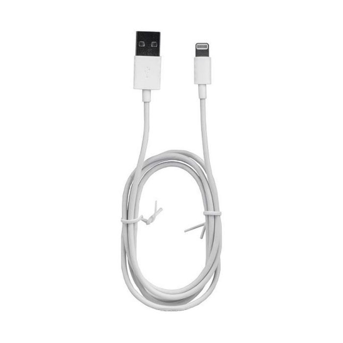 Кабель Qumo (19811) Apple 8-pin MFI, PVC гладкий, белый