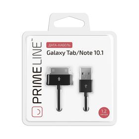 

Кабель Prime Line (7204) Samsung Galaxy Tab, черный, 1,2 м