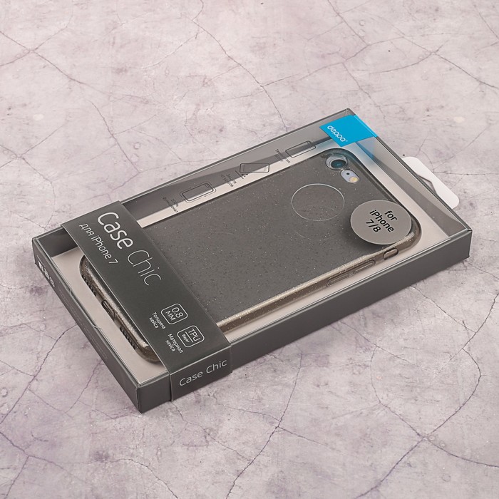 Чехол Deppa Chic Case для iPhone 7, черный