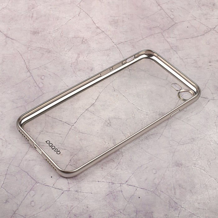 Чехол Deppa Gel Plus Case для iPhone 7, серебряный