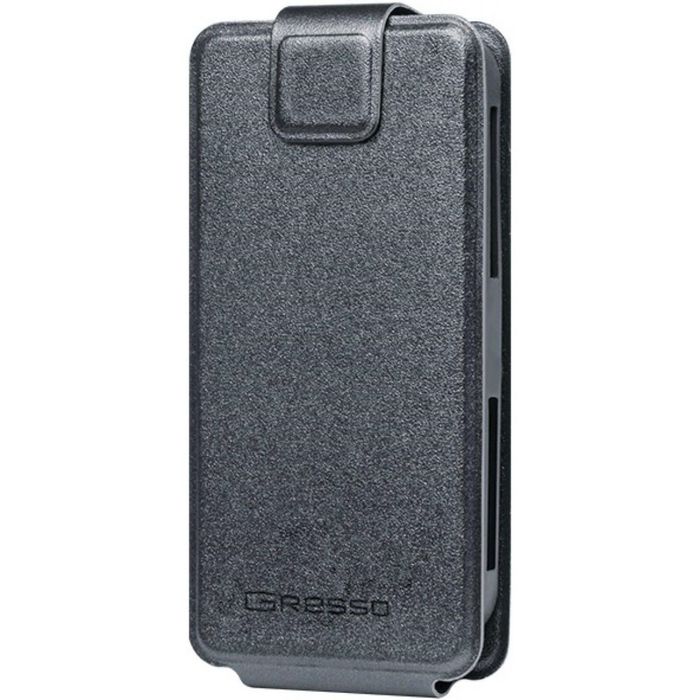 Чехол GRESSO Норман, вертикальный (4,2-4,5"), серый