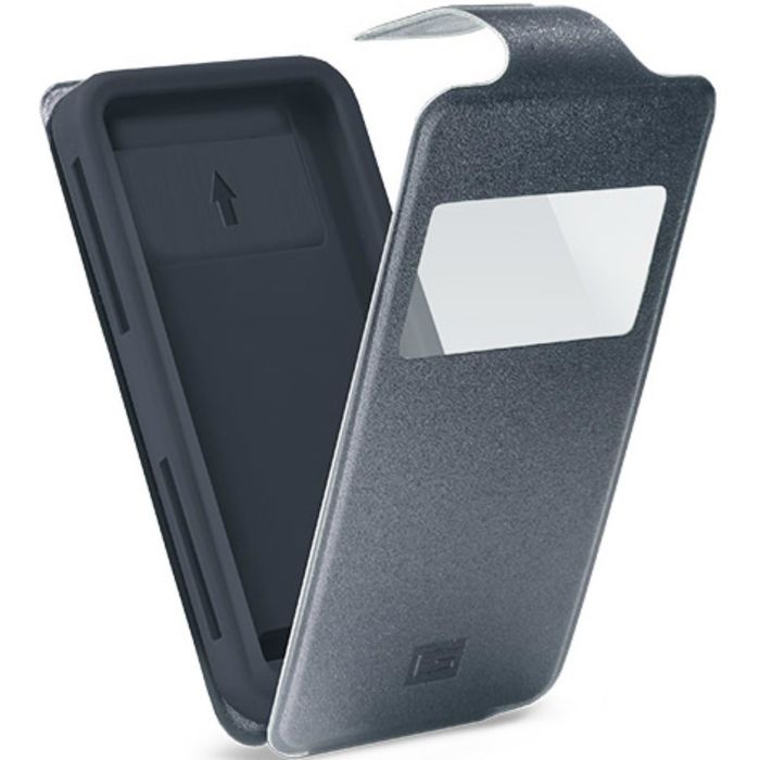 Чехол GRESSO Норман, вертикальный (4,2-4,5"), серый