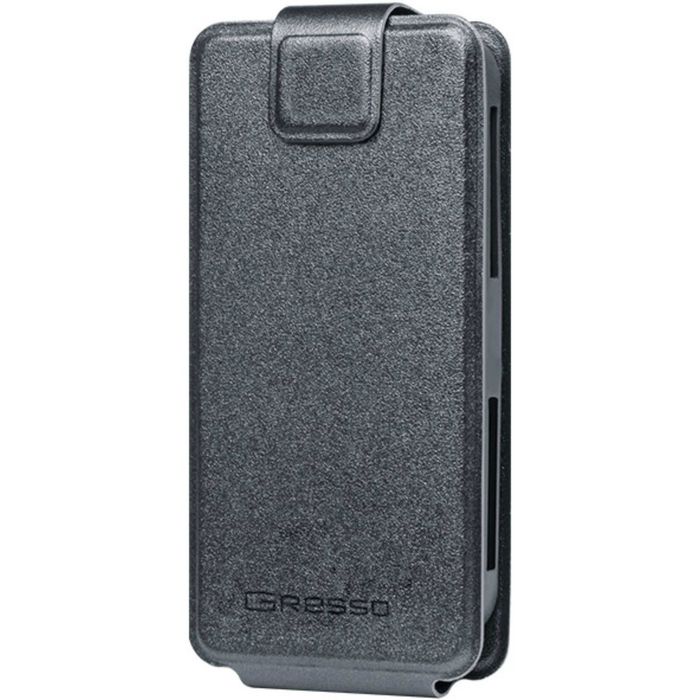 Чехол GRESSO Норман, вертикальный (4,5-4,8"), серый