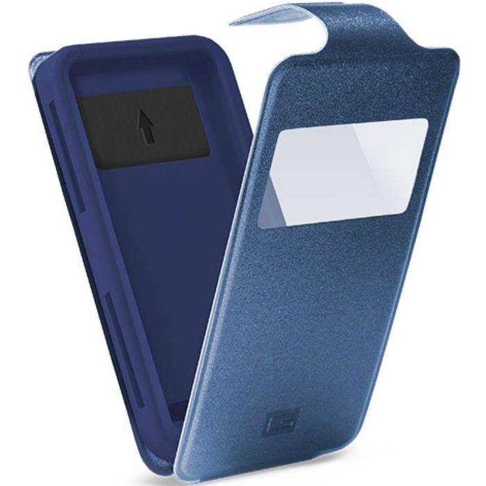 Чехол GRESSO Норман, вертикальный (4,9-5,2"), синий