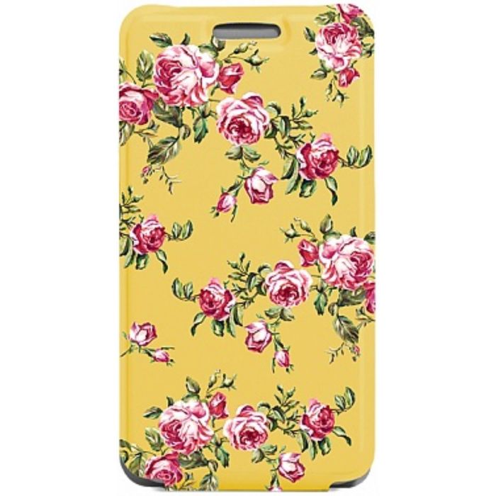 Чехол GRESSO Романтизм, вертикальный (4,5-4,8"), желтый