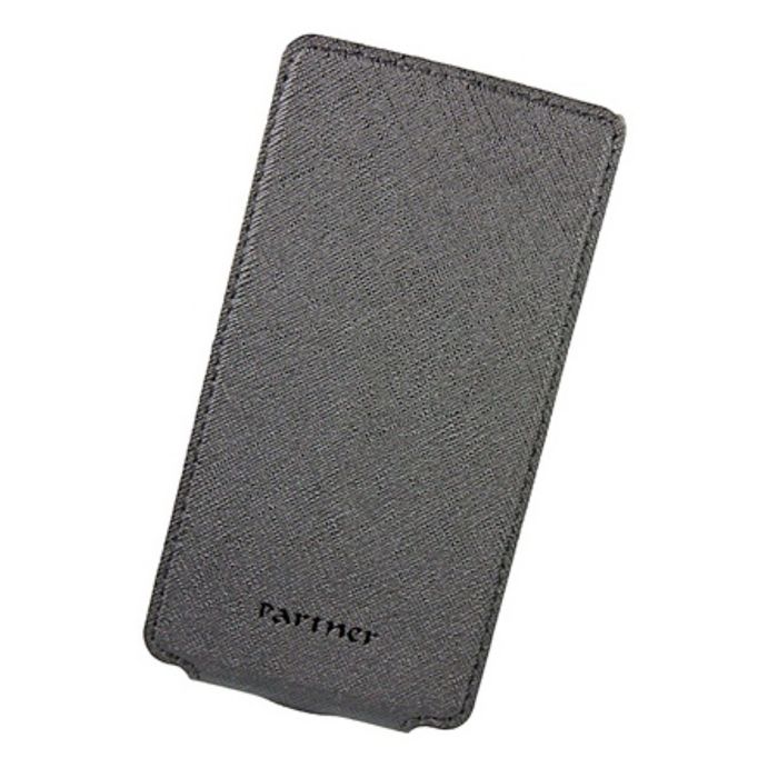 Чехол Partner Flip-case 4,8", черный (размер 7.0*13.7 см)