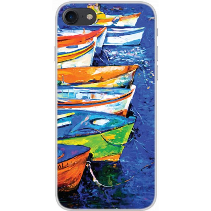Чехол-крышка DEPPA Art Case (103184) iPhone 7, Art_Лодки