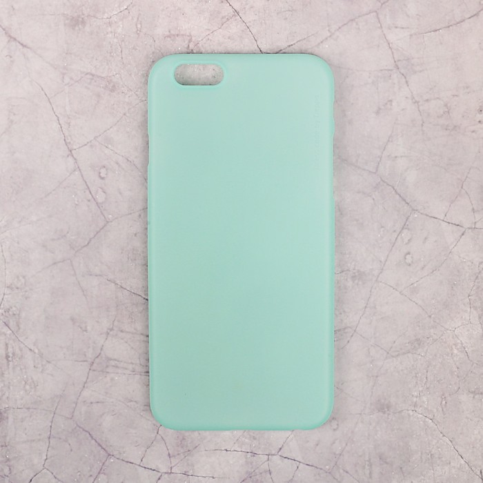 Чехол-крышка DEPPA Sky Case iPhone 6/6S, мятный, 0,4 мм