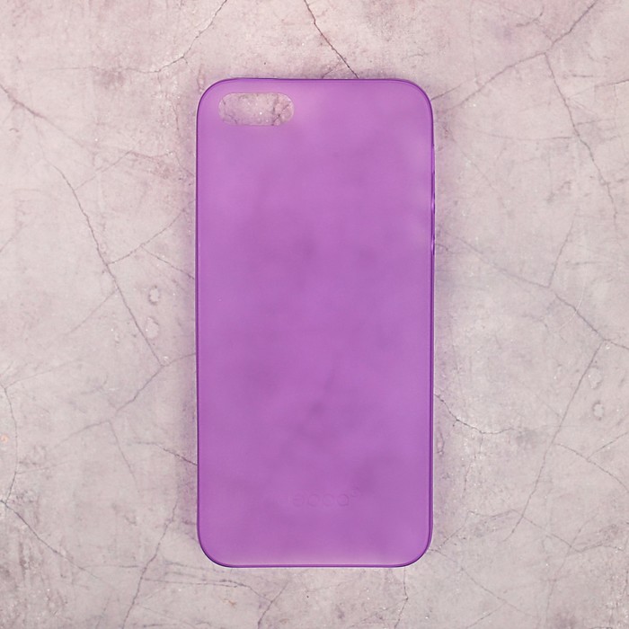 Чехол-крышка DEPPA Sky Case iPhone 5/5S/SE, 0,3 мм, фиолетовый