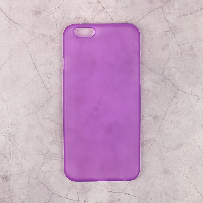 Чехол-крышка DEPPA Sky Case iPhone 6/6S, фиолетовый, 0,4 мм