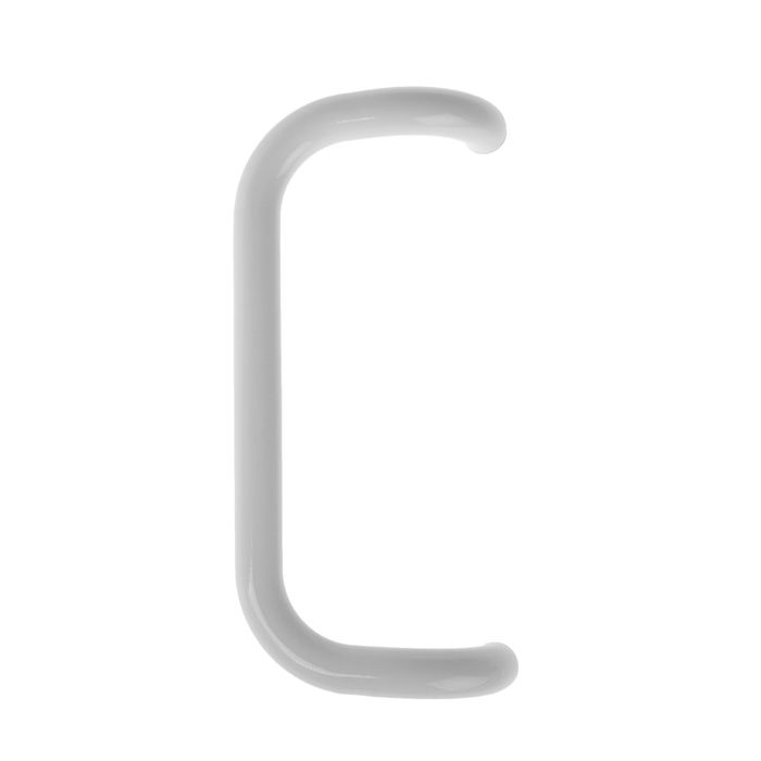 Ручка офисная, прямоугольная, L=350 мм, белая