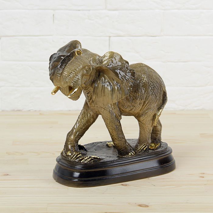 Статуэтка "Слон на подставке" средний 31 × 25 × 21 см