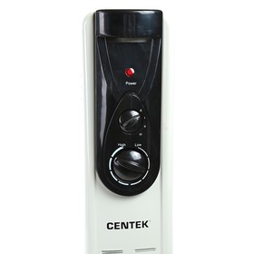 

Обогреватель Centek CT-6202, масляный, 2500 Вт, 11 секций, 25 м²