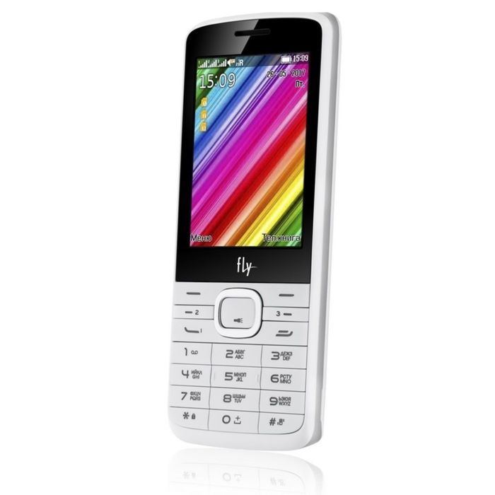 Сотовый телефон Fly TS113, белый