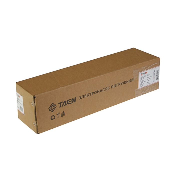 Насос скважинный TAEN 4QGD/1.2-50, винтовой, 370 Вт, напор 95 м, 30 л/мин, кабель 12 м