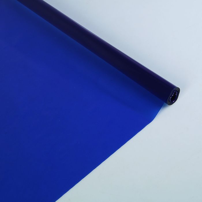 Пленка для цветов матовая, синяя, 0,7 х 10 м, 30 мкм.