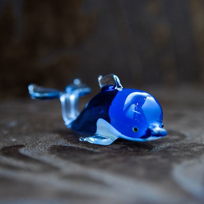 Сувенир из стекла средняя "Дельфин"