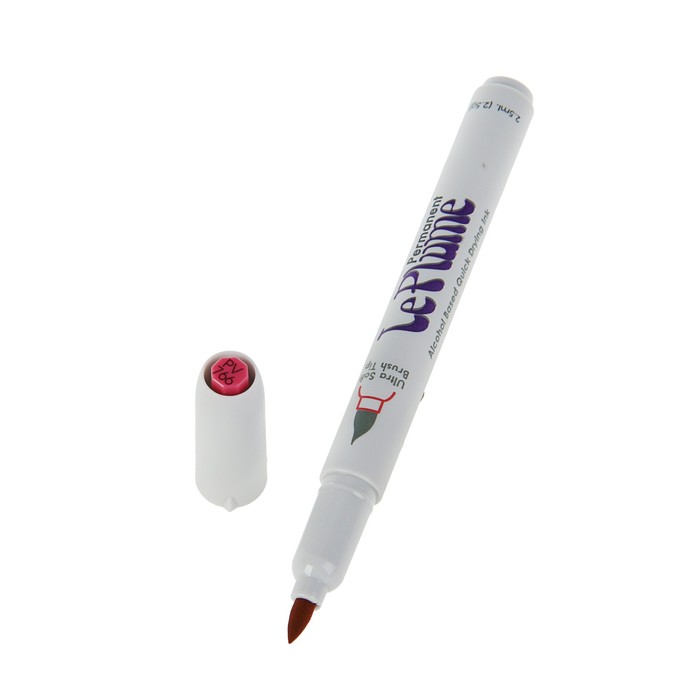 Маркер-кисть Marvy перманентный спирт.основа MAGENTA MAR3000/PV766