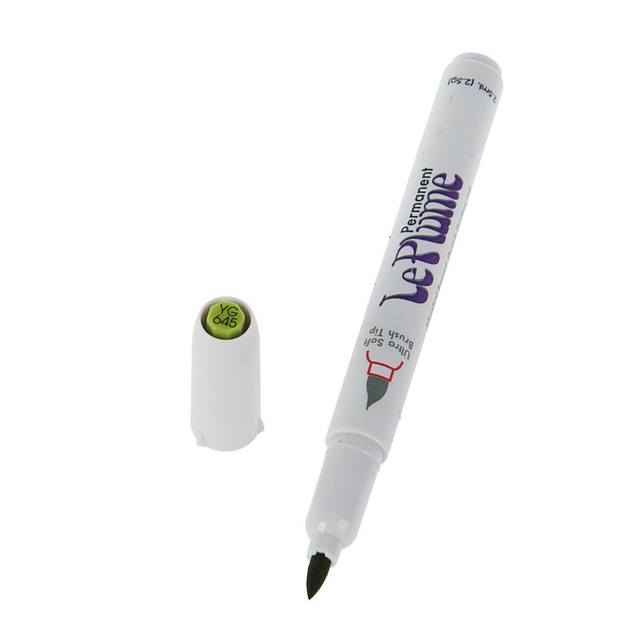 Маркер-кисть Marvy перманентный спирт.основа MOSS GREEN MAR3000/YG645