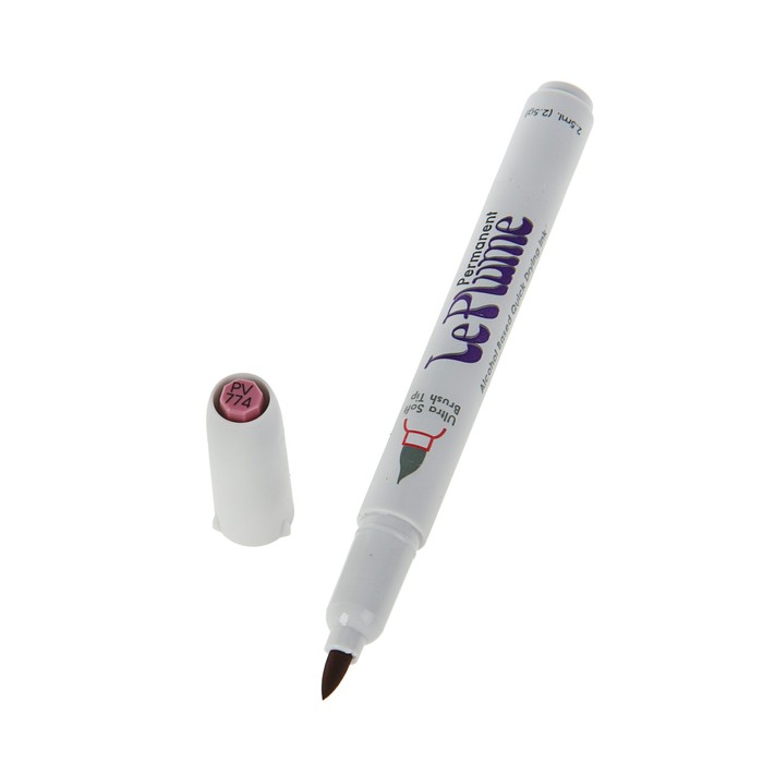 Маркер-кисть Marvy перманентный спирт.оснвоа OLD ROSE MAR3000/PV774