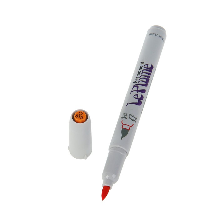 Маркер-кисть Marvy перманентный спирт.оснвоа ORANGE PEEL MAR3000/O835